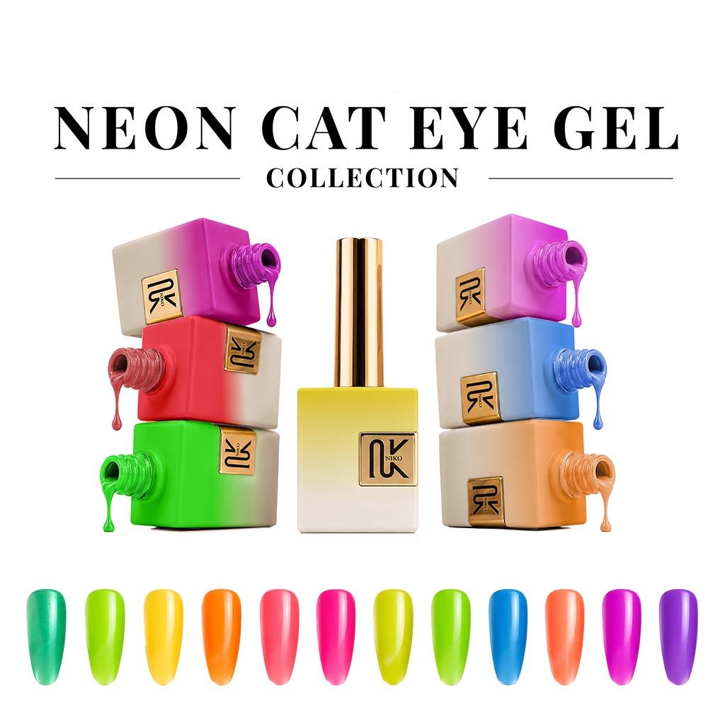 NIKO NEON CAT EYE GEL COLLECTION 1-12