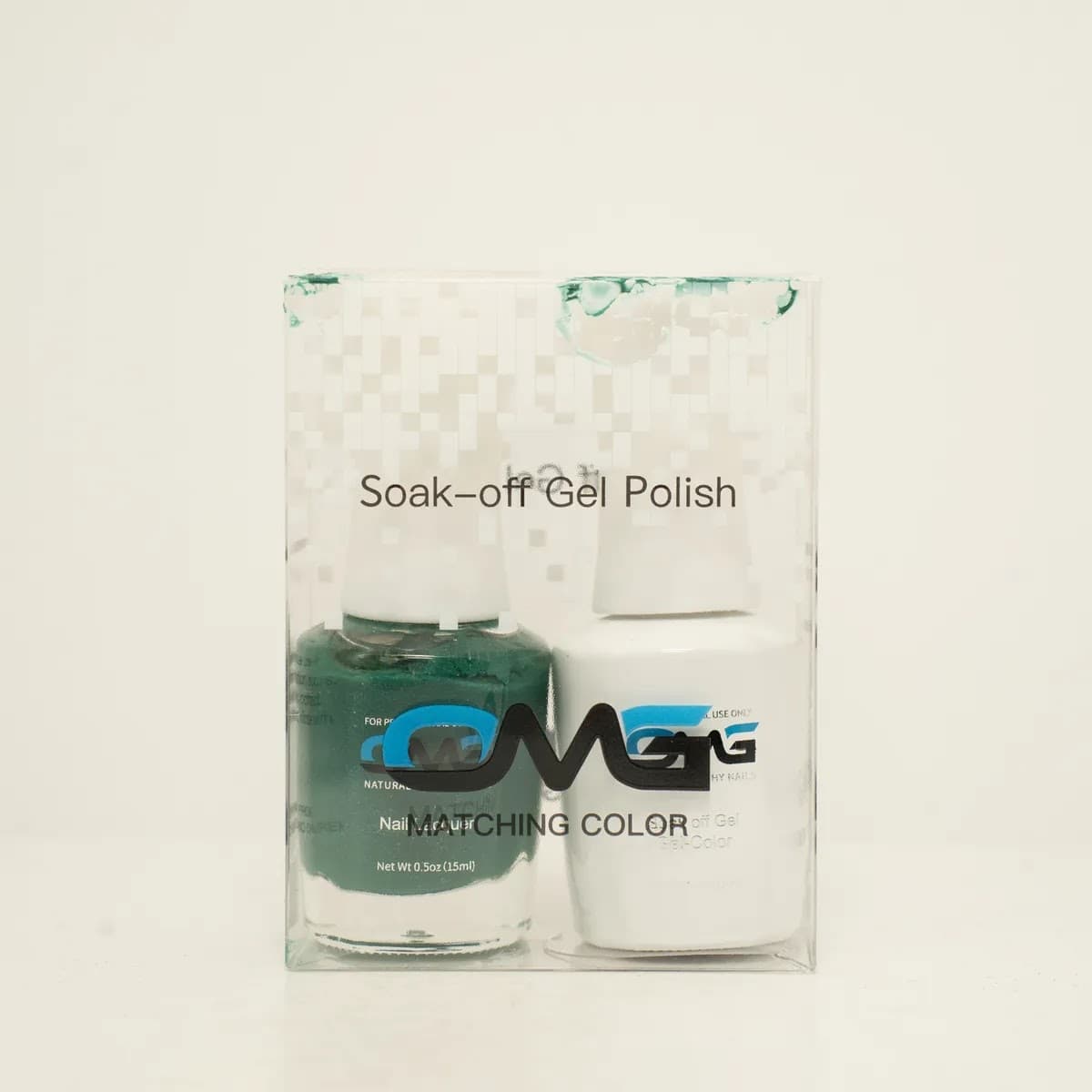 OMG SOAK-OFF GEL POLISH - SILVER CAP 025-045