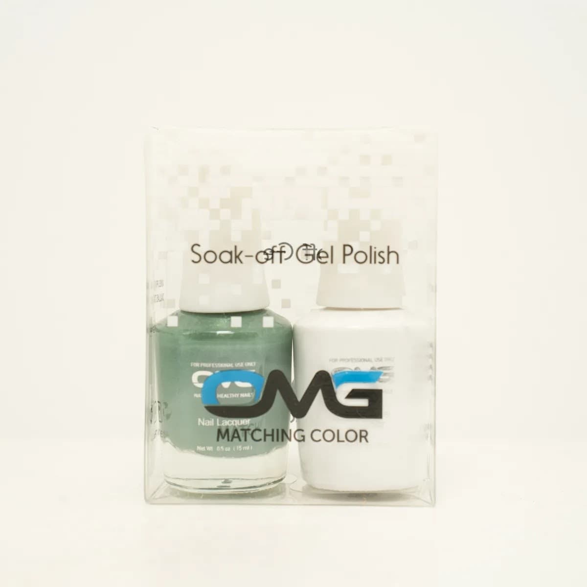 OMG SOAK-OFF GEL POLISH - SILVER CAP 109-120